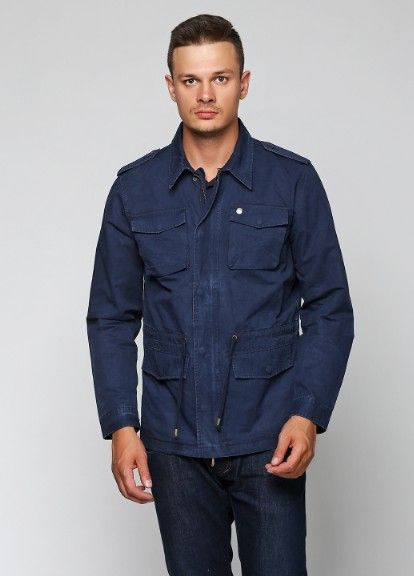 Синяя демисезонная ветровка Rifle