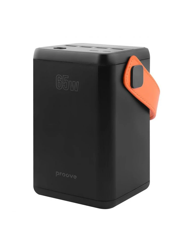 Універсальна мобільна батарея Powerbox 65W 60000mAh Black (PBPB65412201) Proove (322245223)