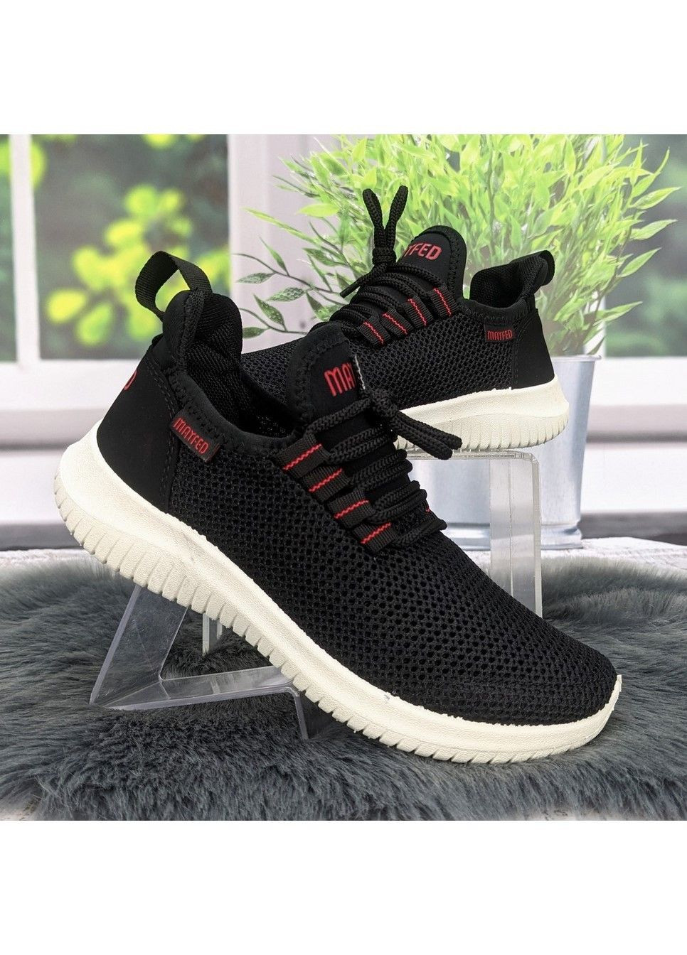 Кросівки жіночі Progress чорно-білі демісезони (327993886)