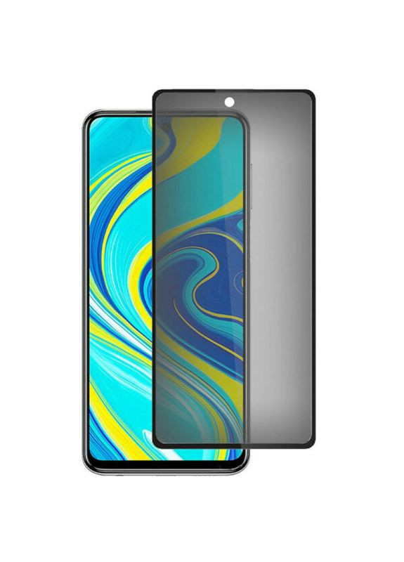 Стекло для xiaomi redmi Note 10s / note 10 защитное на экран с функцией Антишпион Privasy Glass No Brand (304767982)
