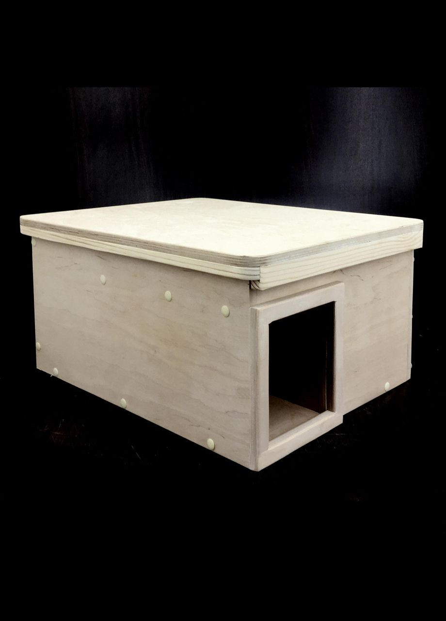 Домик для ёжиков из дерева Герри бланже (ДДЕ-001601) No Brand (328605279)