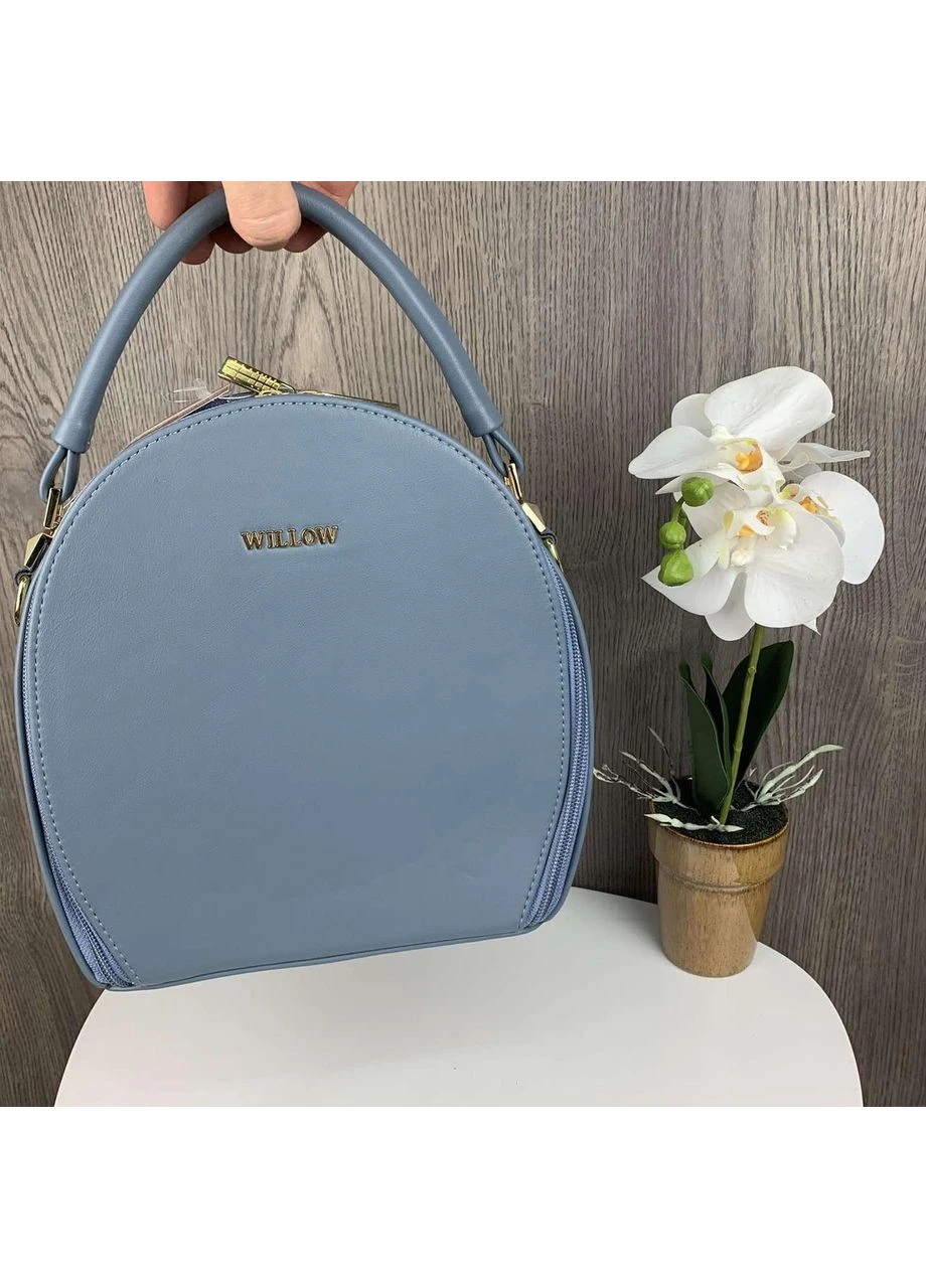 Жіноча сумка Willow з тисненням під рептилію, екошкіра (KS_932Г) No Brand (383878252)