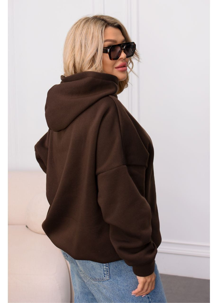 Худі оверсайз з утепленням No Brand (365804747)