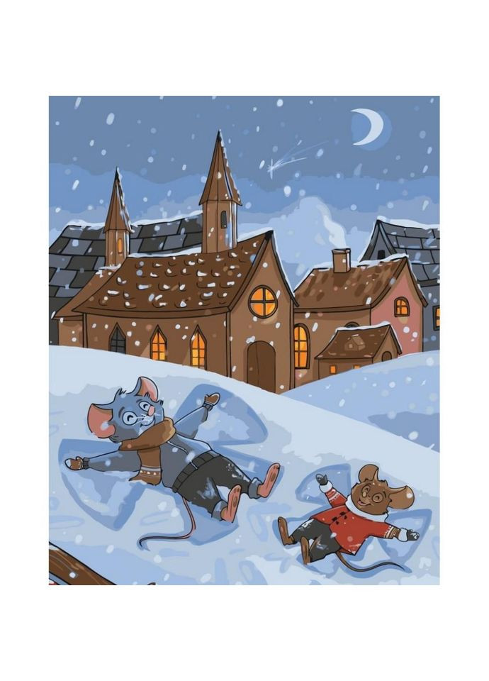 Картина за номерами "Веселі мишенята" 16127-AC No Brand (330605013)