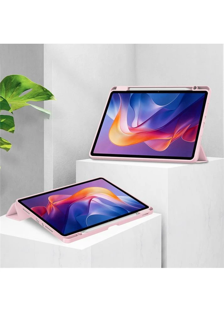 Чохол-книжка Soft Edge TPU з кріпленням для стілусу для Xiaomi Redmi Pad 2 11.0" Pink BeCover (393770980)