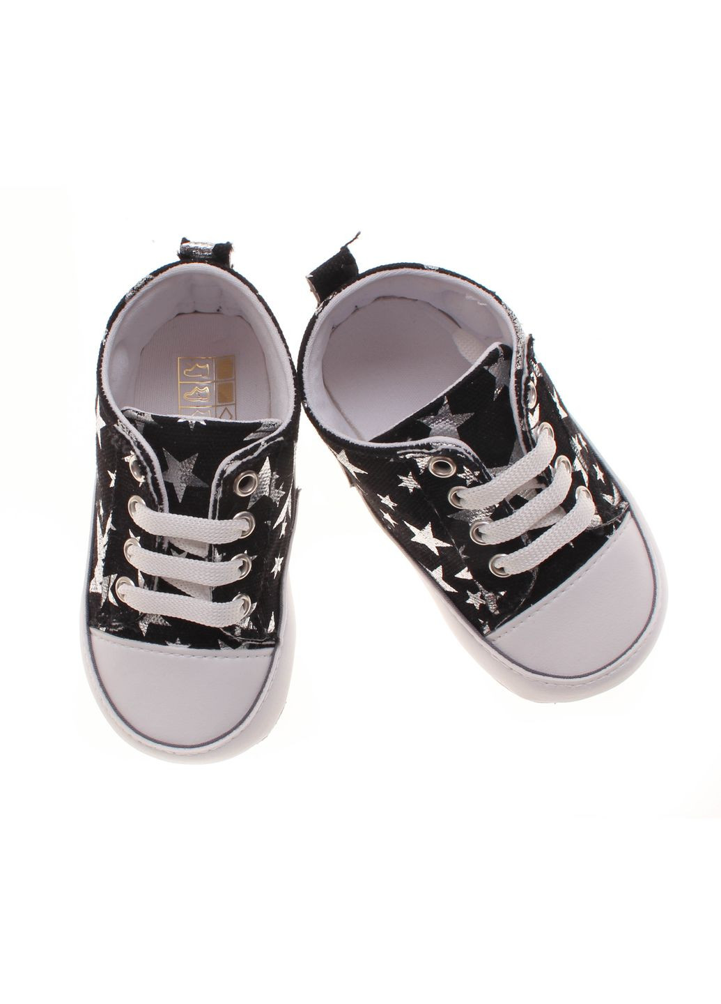 Черные пинетки bptn4186 Baby Pattini