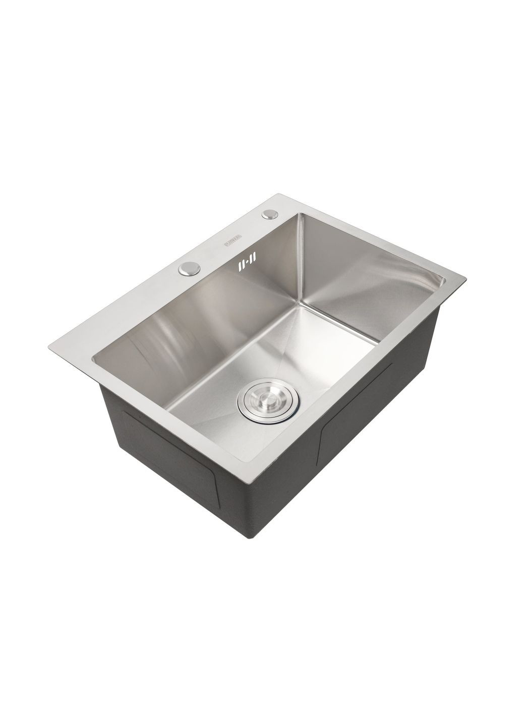 Кухонна мийка Handmade 580х430х220 (товщина 3,0/1,5 мм корзина та дозатор в комплекті) Platinum (269793033)