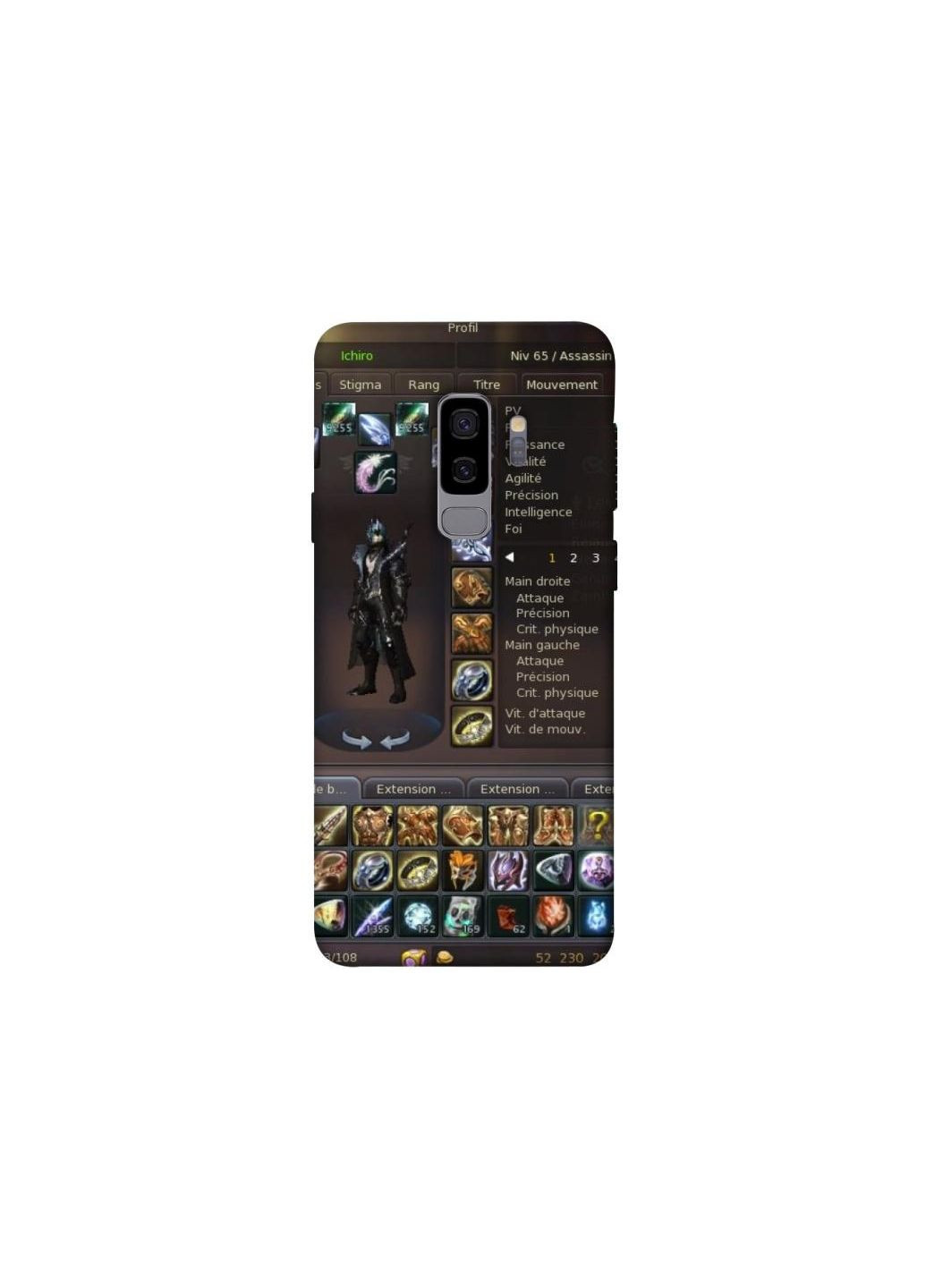 Чохол на Samsung Galaxy S9+ Character Menu ver.1 Frontalka (354683317)