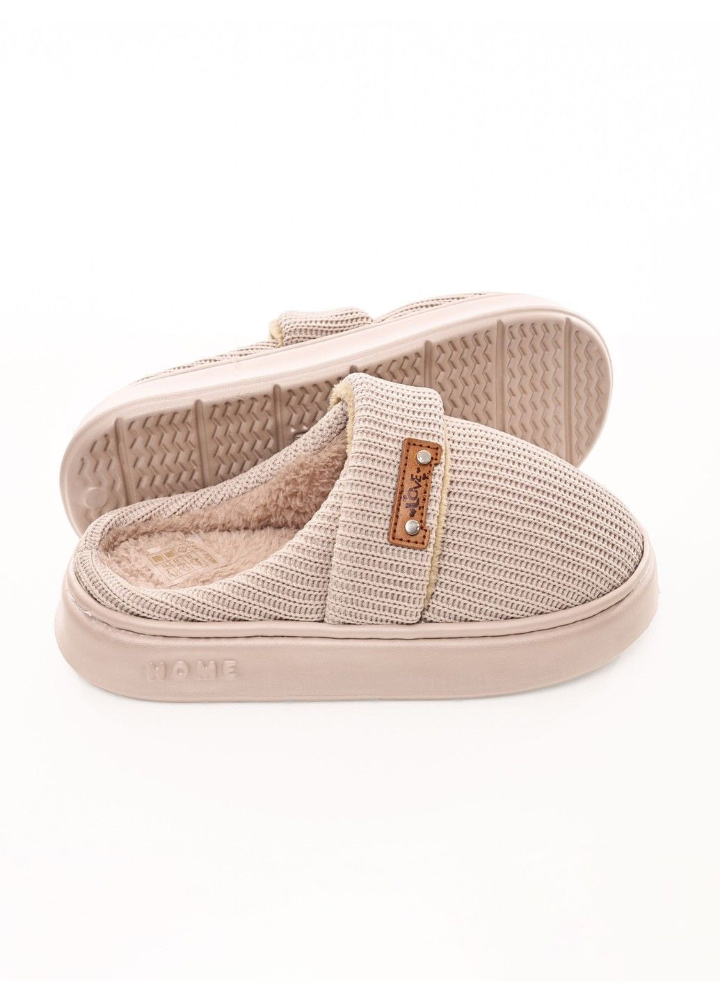 Молочные тапочки женские UTRAND