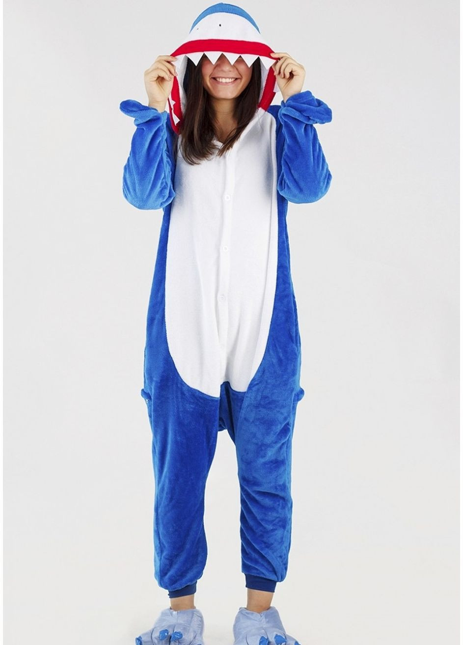 Піжама кігурумі жіноча Акула L (165-175 см) Jamboo (369669206)