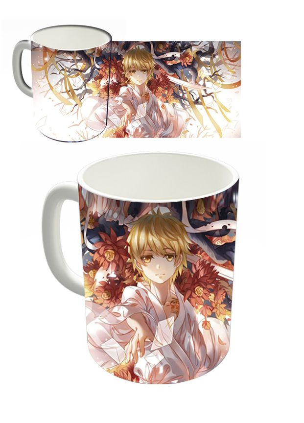 Чашка белая Юкине аниме Бездомный бог (z1095) No Brand (326996915)