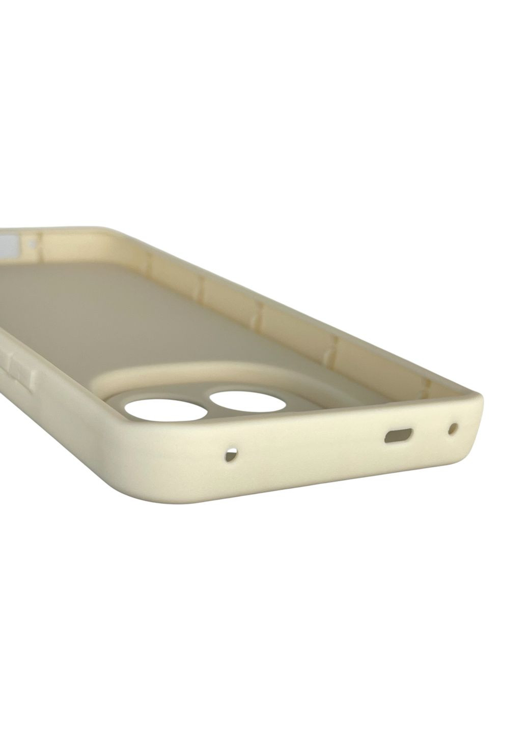 Чехол силиконовый Soft Touch с 3D принтом для Redmi Note 14 Pro Plus молочный (Полная защита камеры) Xiaomi (370671536)