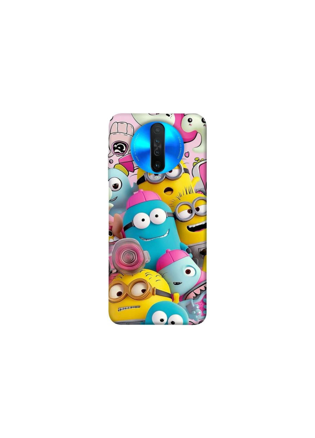 Чохол на Xiaomi Redmi K30 Minions ver.1 Frontalka (354665353)