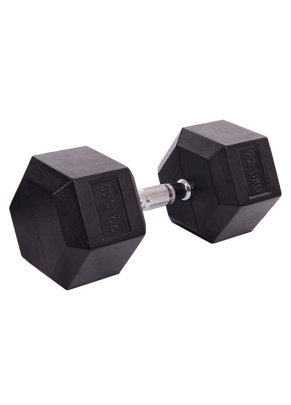 Гантель цельная шестигранная LN-1205 22,5кг, (56508164) FDSO (322733322)