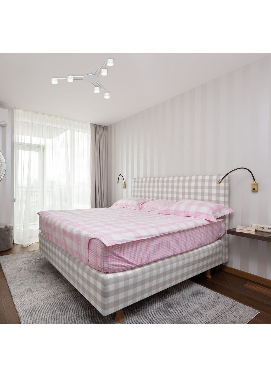 Светильник под лампу 6xGX53 накладной Белый VL-SPF21B-W 27678 Videx (349443777)