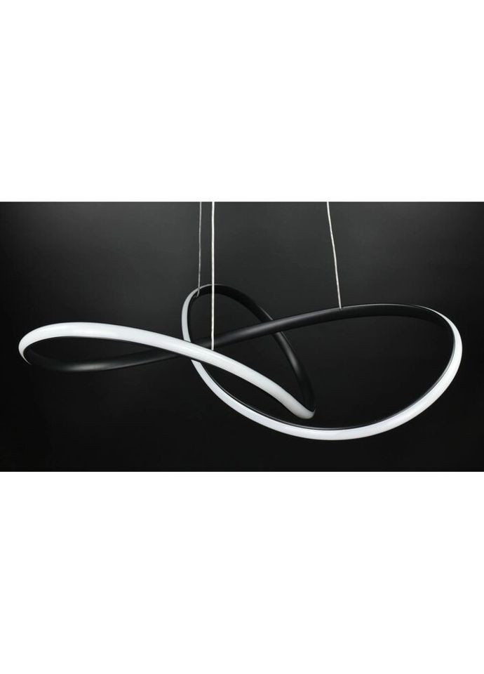 Люстра светодиодная подвесная LED светильник для квартиры на потолок лэд 26993 Черный 40-140х60х60 см. Sunnysky (324395857)