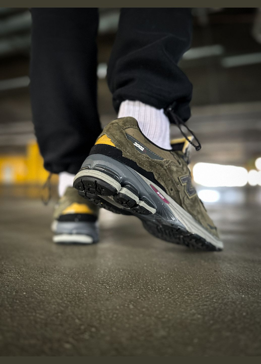 Хакі всесезон кросівки чоловічі new balance 2002r protection pack khaki | нью беланс 2002r хакі No Brand