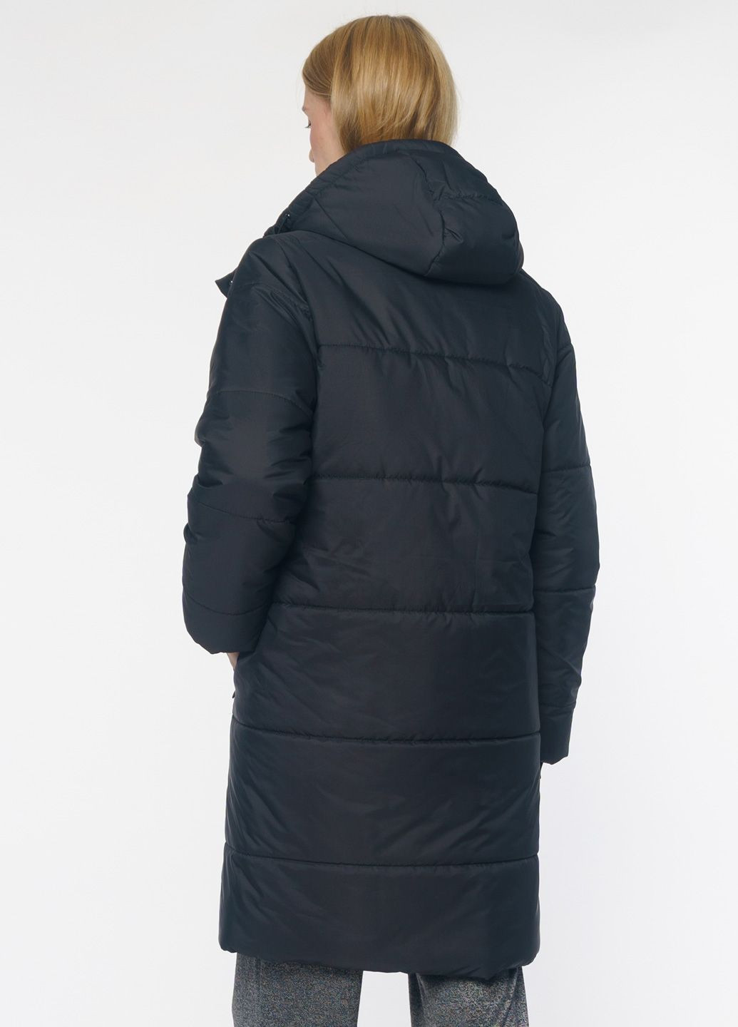 Черная зимняя куртка женская черная Arber Erika