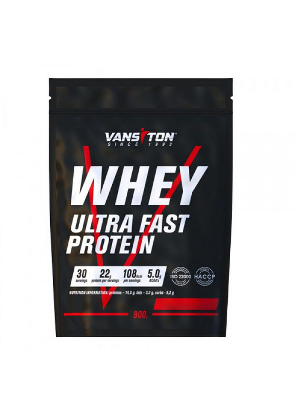 Протеин Ultra Protein, 900 грамм Двойной шоколад Vansiton (293481634)