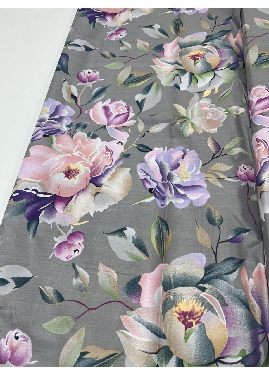 Постельное белье Аромат, бязь Полуторный Комфорт-текстиль підковдра 145х215 - 1шт, простирадло 145х220 - 1шт, наволочки 40х60 - 2шт (354823234)