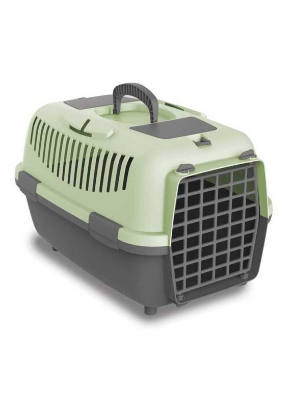 Переноска для собак малых пород и котов весом до 8 кг с пластиковой дверью Nomade 2 Plastic Door - 55x36x35 см Petmax (331601201)