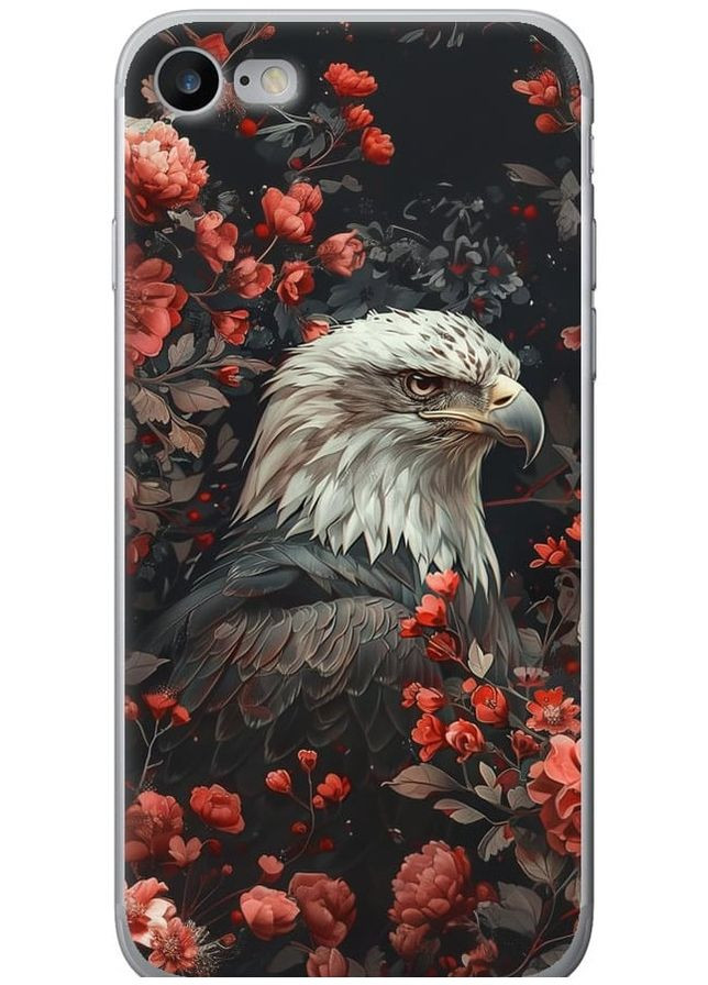 2D пластиковий чохол 'Квітковий вартовий' для Endorphone Apple iPhone 8 (291127064)