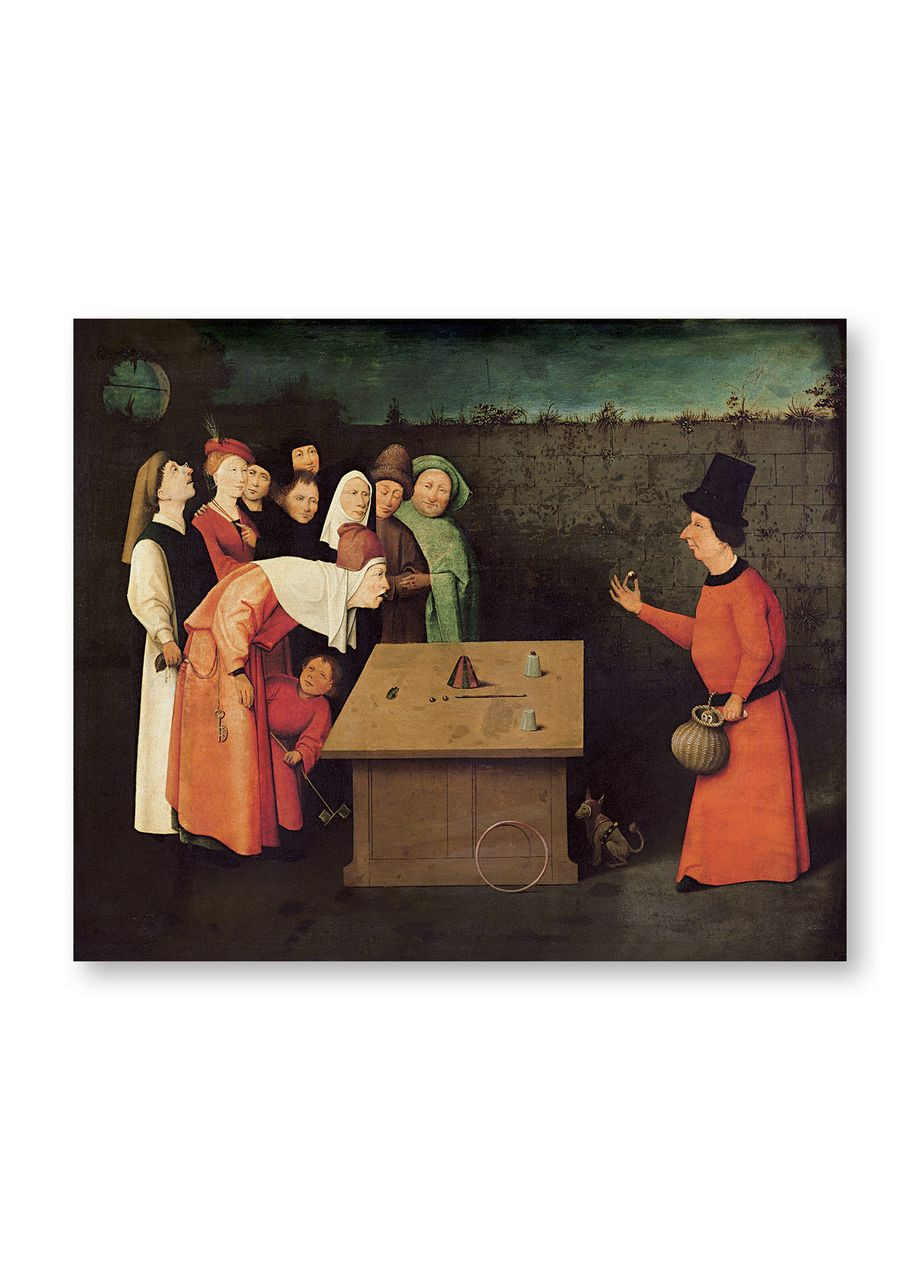 Печать на холсте Фокусник Иероним Босх 30x40 No Brand (346496392)