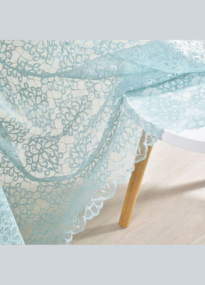 Тканина тюль жакард Камелія V-Y2409 м'ята No Brand (321991805)