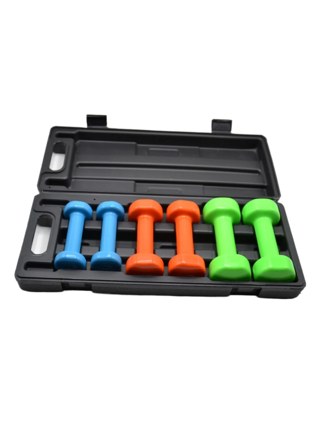 Набір гантелей в кейсі 6 кг. 4103 Fitness Dumbells (2шт.*0,5кг. 2шт.*1кг. 2шт.*1,5кг.) (A-011737) PowerPlay (314810833)
