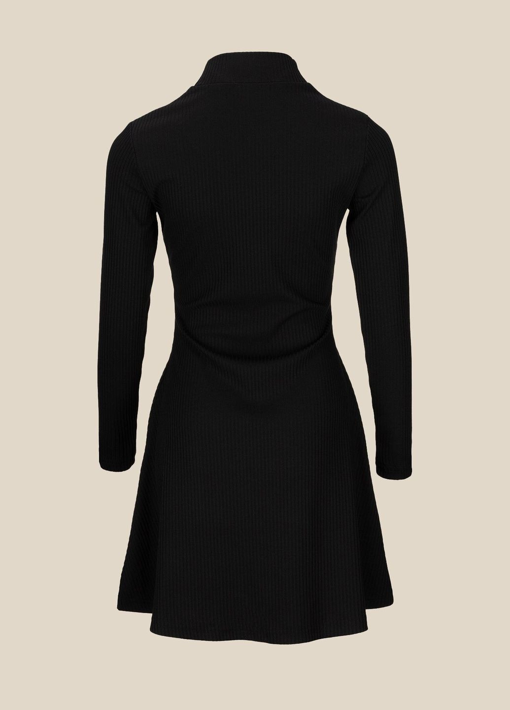 Черное платье однотонное женское wtc02350 черный (ny) shop (2000990247209) LAWA однотонное