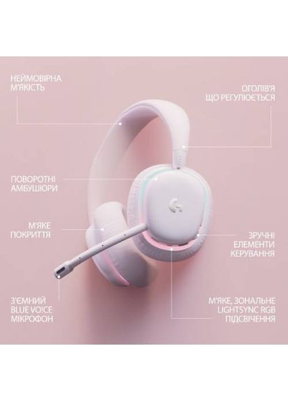 Гарнітура G735 White (981-001083) Logitech (307838944)