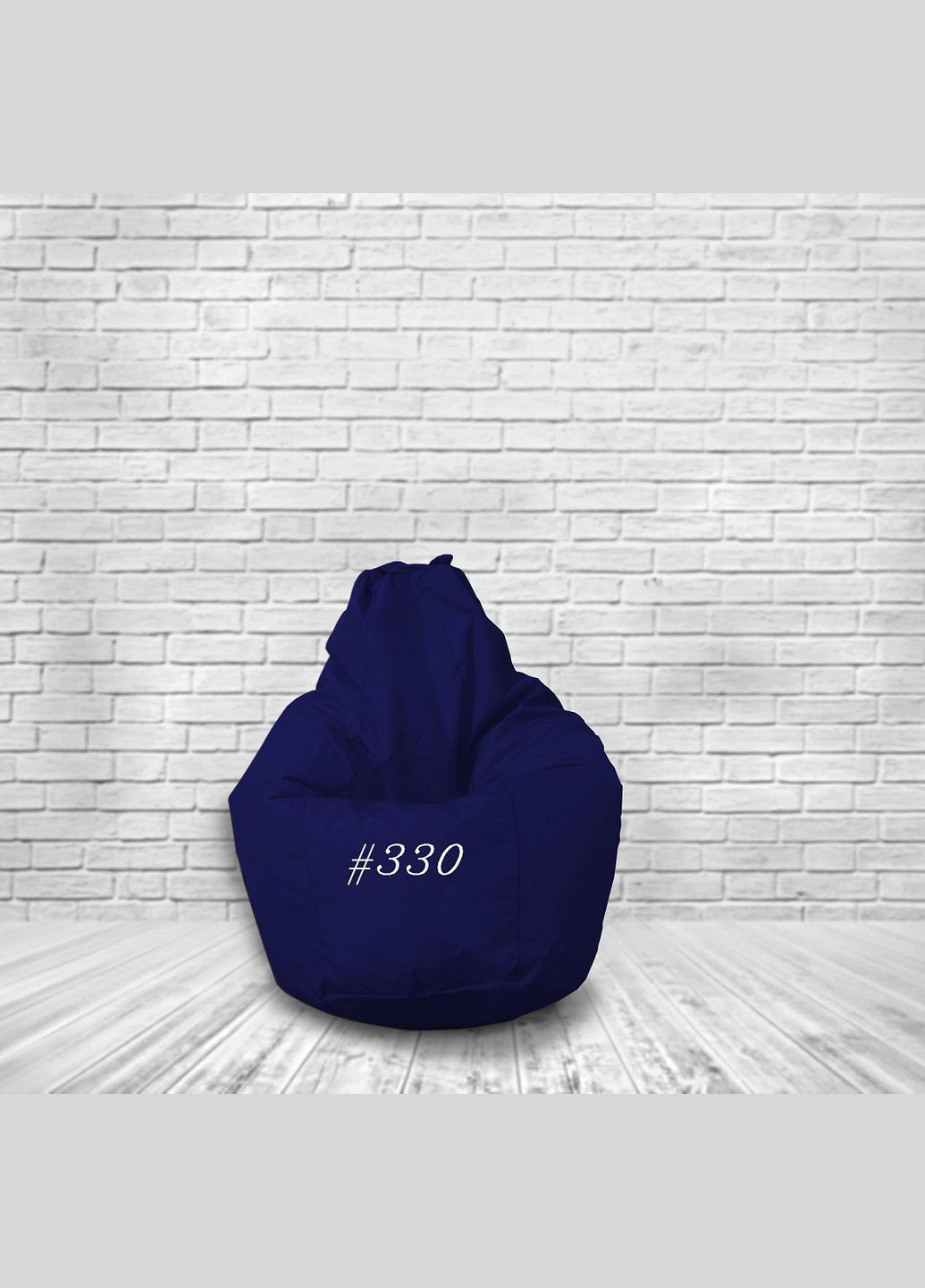 Кресло-мешок оксфорд 600 размер XXL Темно-синий (100000330) D'Alipuf Груша (316634820)