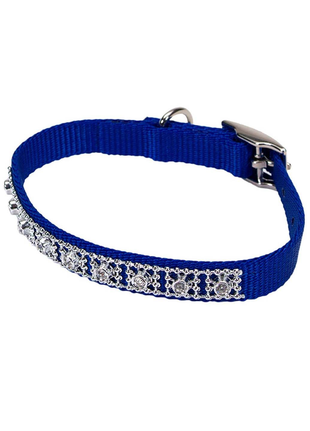 Нашийник для собак Jeweled синій 1x20-25 см Coastal (291838828)