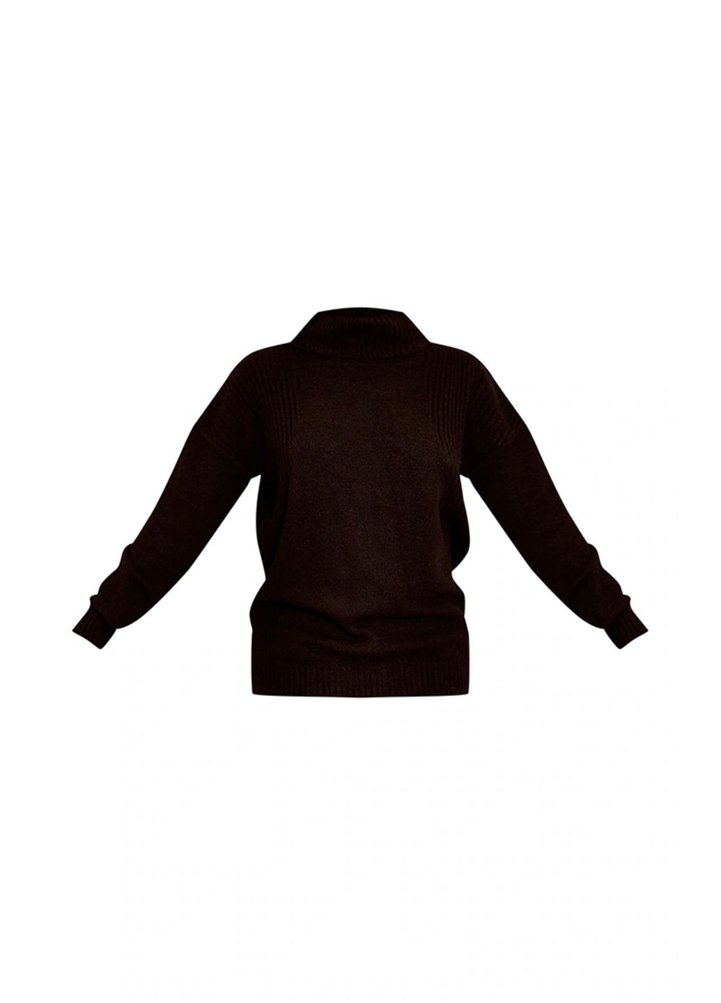 Черный демисезонный свитер btg-0060 PrettyLittleThing