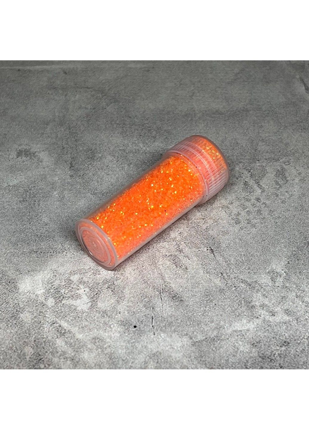 Глітер (блискітки), 1\ 128 (0.2 мм), колір помаранчевий, арт 018223, упаковка ≈ 6,5 грам (з урахуванням баночки) No Brand (332994595)