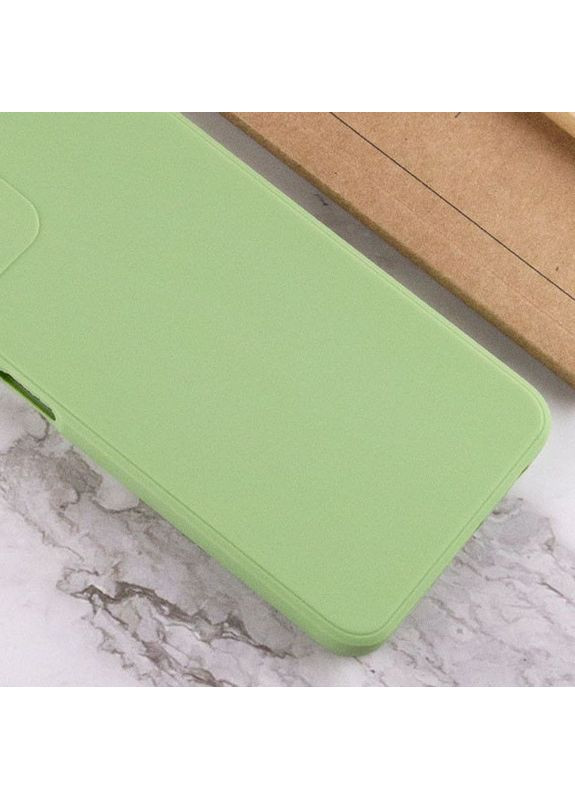 Силіконовий чохол Candy Full Camera для Xiaomi Redmi Note 12 4G Фісташковий Epik (372499525)