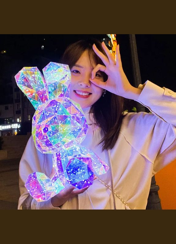 Світлодіодний нічник кролик у подарунковій коробці 30см LP1 Rabbit UFT LP1rabbit (291418222)