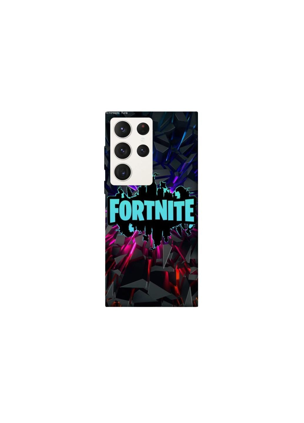 Чехол на Samsung Galaxy S23 Ultra Fortnite logo ver.2 Frontalka (357302134)