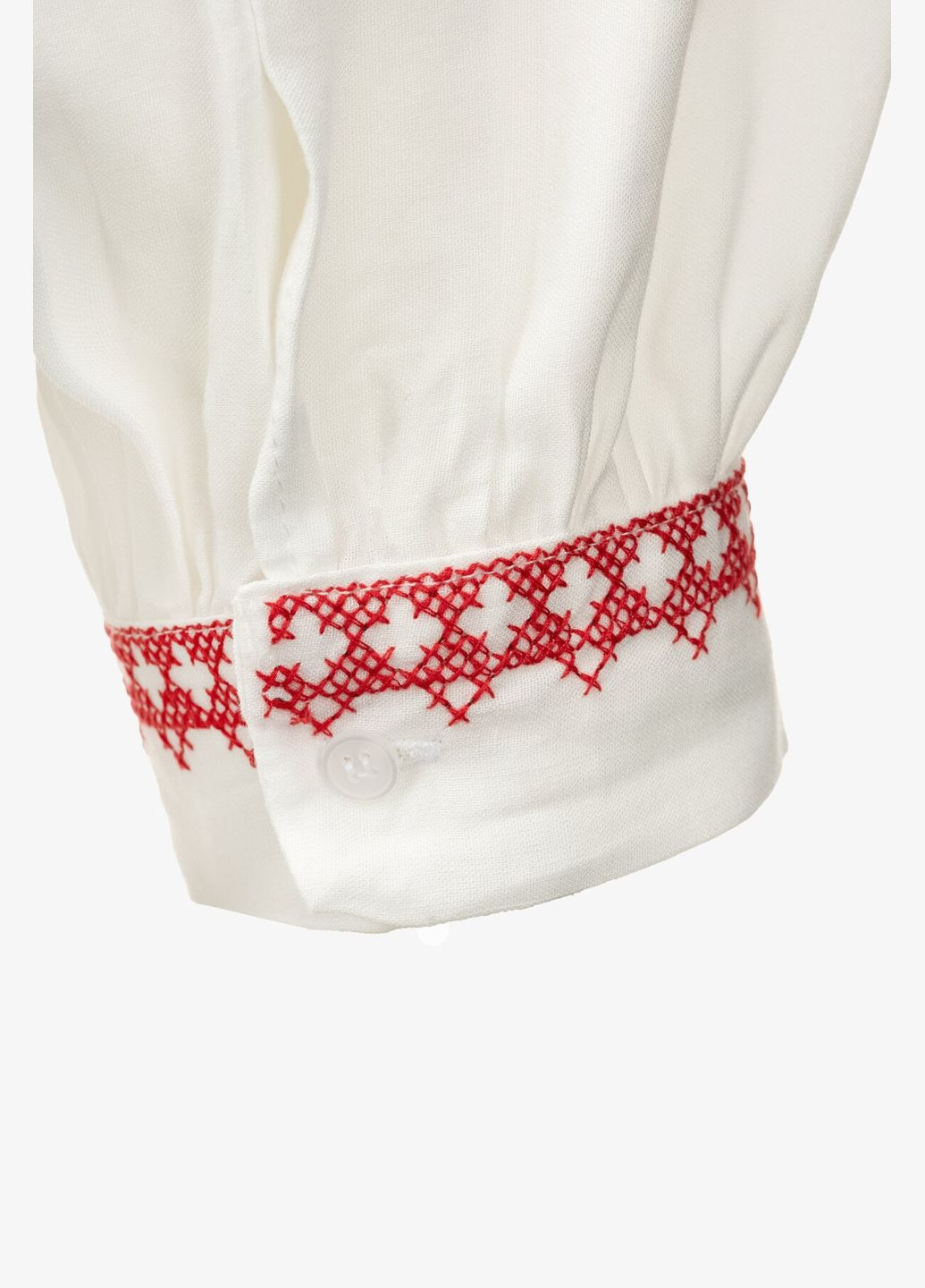 Біла вишиванка сорочка жіноча 5675 shop (2000991013919) ES-Q бавовна, поліестер (322469395)