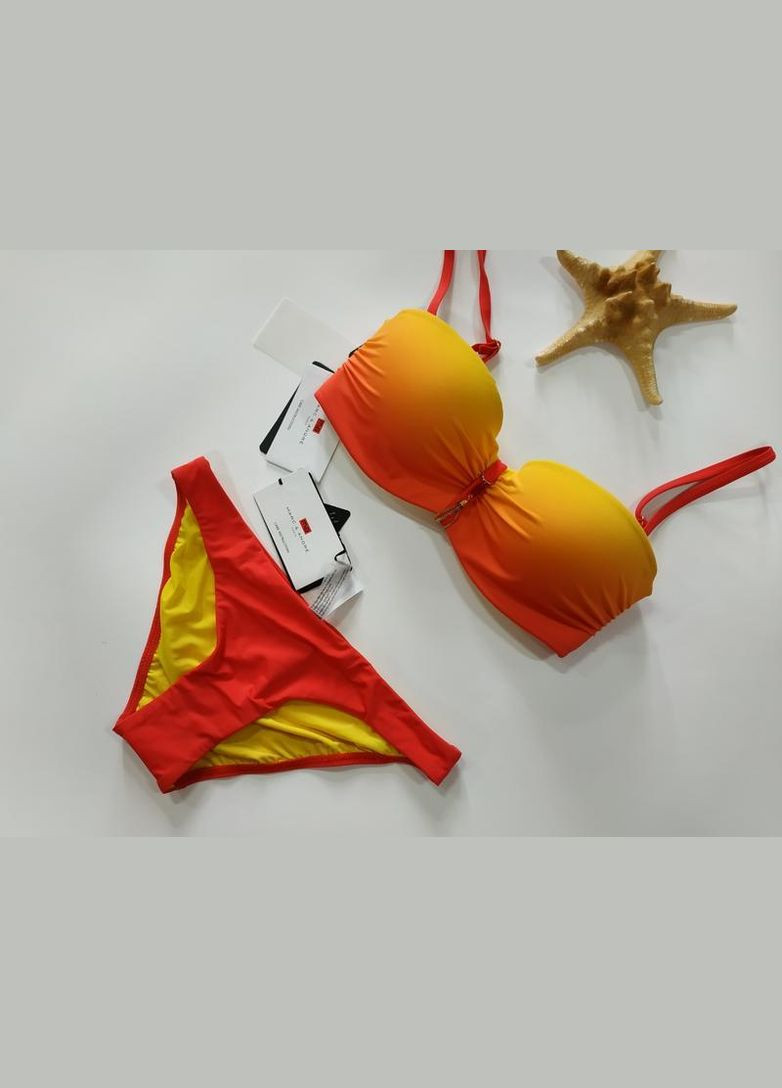 Помаранчевий літній роздільний купальник розмір 36д marc&andre l1903-992 бандо Marc & André