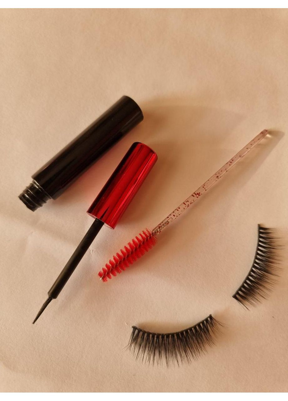 Подводка для надевания многократных и магнитных ресниц, лайнер Черная Magnetic Lashes (366668454)