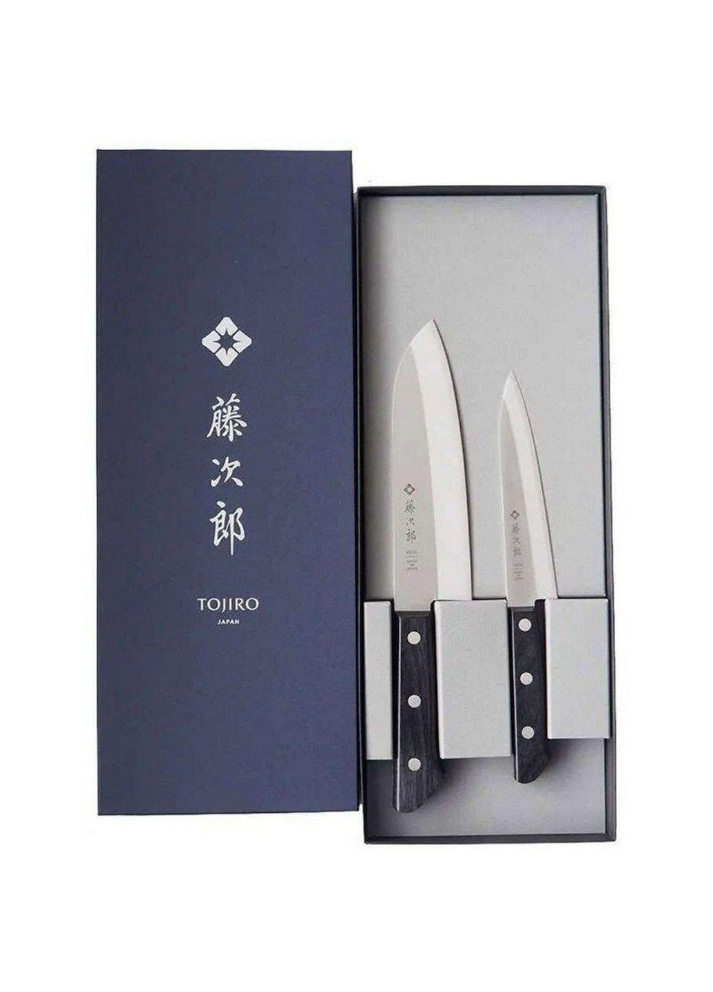 Набор из 2-х кухонных ножей Basic Tojiro комбинированные,