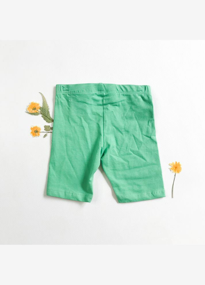 Шорти велосипедки 98 см зелений артикул Л470 H&M (290704667)