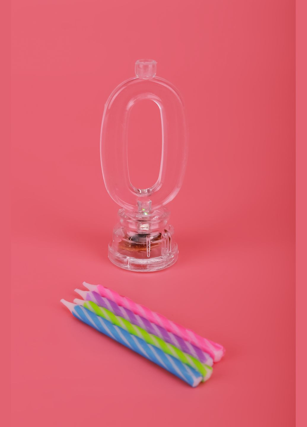 Набір свічки +цифра LED Maxi 0 що світиться MX701007-0 (123456789167) shop (123456789167) No Brand (362917424)