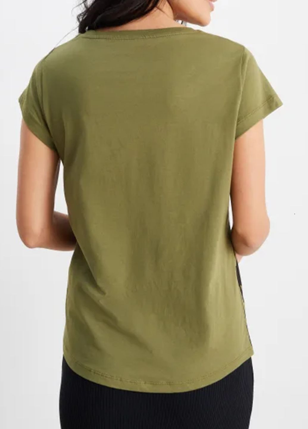 Темно-зелена літня футболка C&A