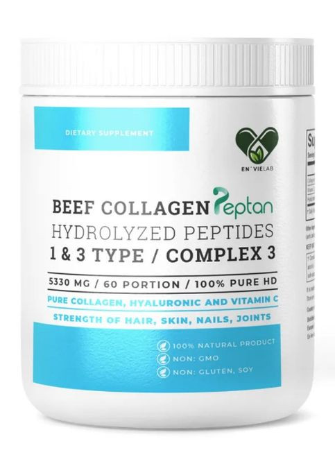 Beef Collagen Complex 3 (1&3 TYPE) 320 g /60 servings/ Pure En`vie Lab (302654104)