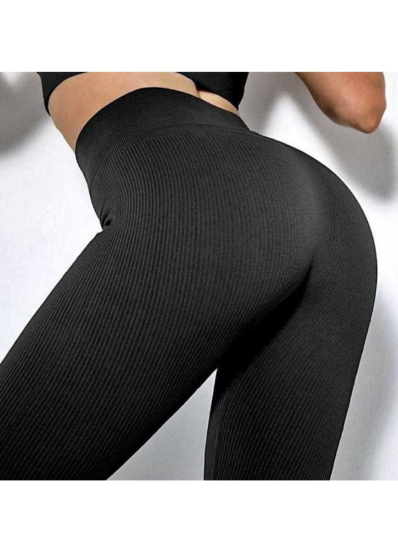 Бесшовные утепленные лосины с завышенной талией ЗАМЕРЫ В ОПИСАНИИ! GD/GL Модний простір (366439351)