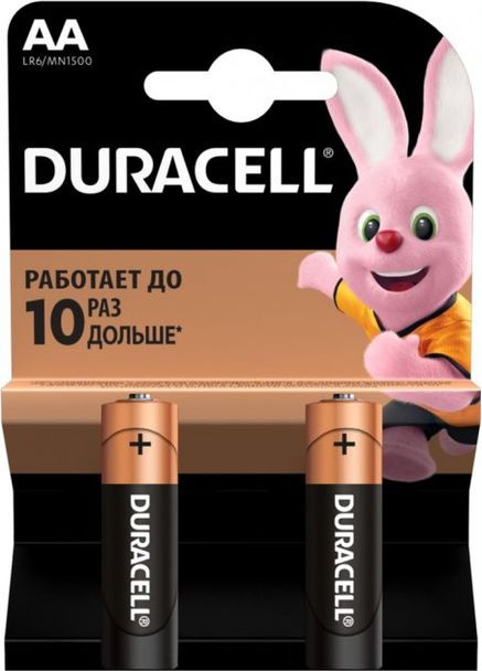 Батарейки AA MN1500 Basic 2 шт Duracell (339080940)