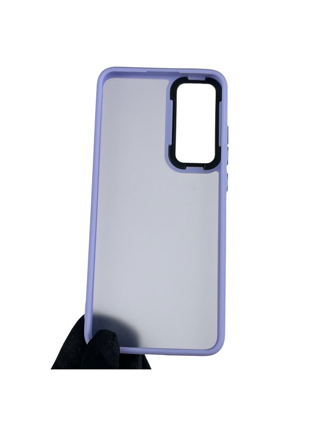 Чохол для A78 4G протиударний матовий напівпрозорий з високими бортами на оппо а78 4г бузковий Oppo (366019194)