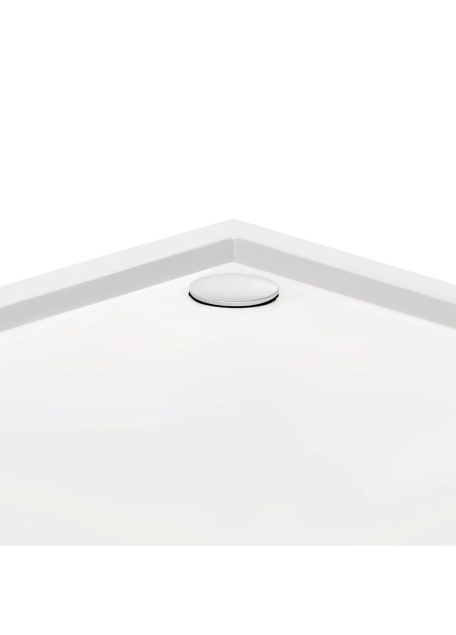 Набір душова кабіна Taurus CRM1011SC6 Clear 100х100 см + піддон Tern 301112 Qtap (397093567)